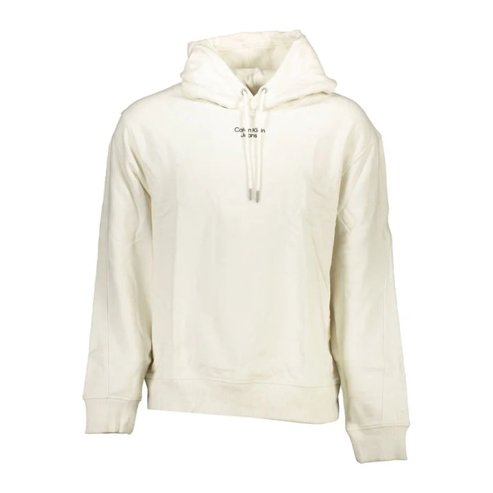 Calvin Klein Bianco Cotton Mens Sweatshirt