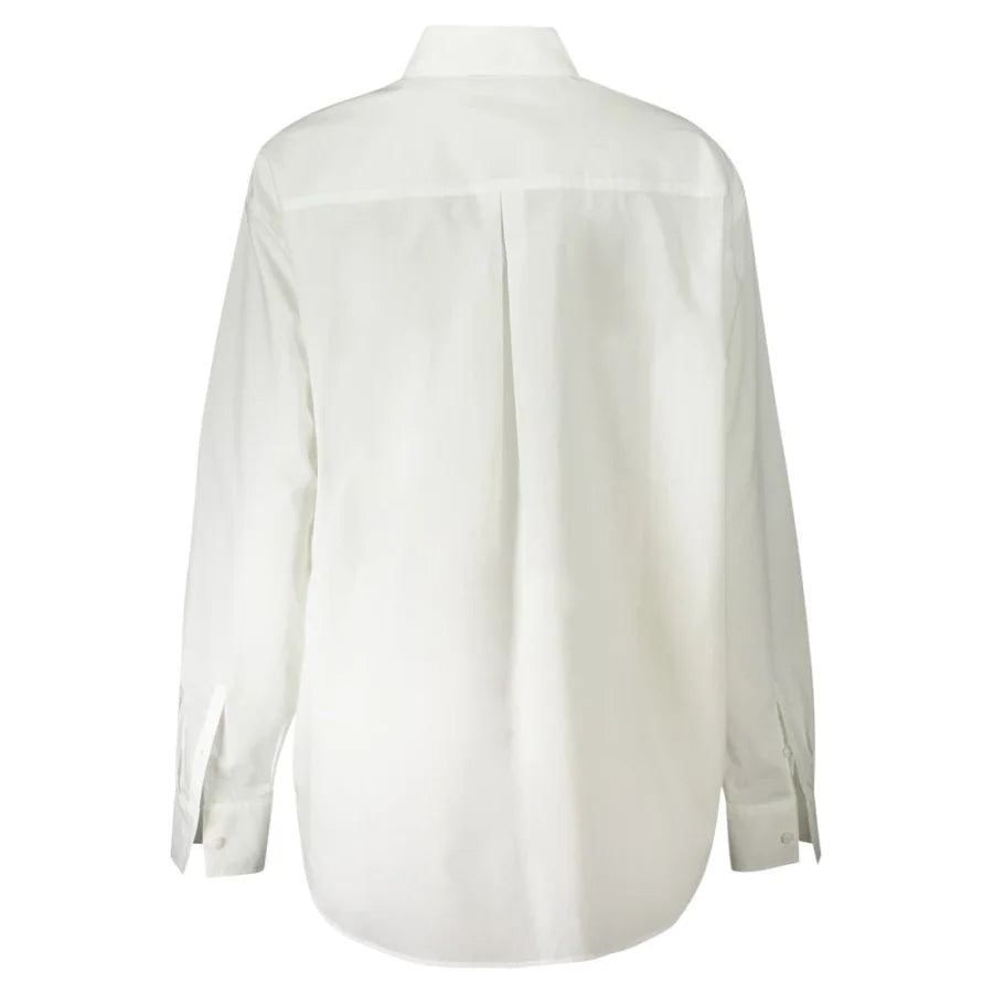 Calvin Klein Bianco Cotton Woman Shirt