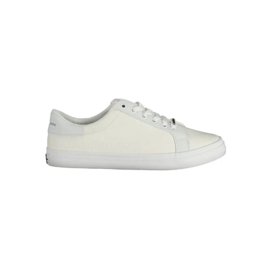 Calvin Klein Bianco Cotton Women Sneaker