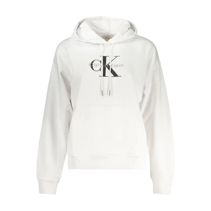 Calvin Klein Bianco Cotton Women Sweatshirt