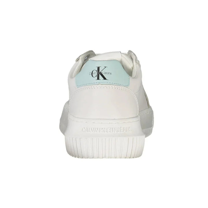 Calvin Klein Bianco Leather Women Sneaker