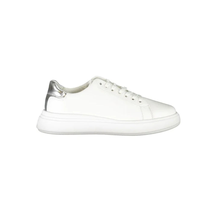 Calvin Klein Bianco Leather Women Sneaker