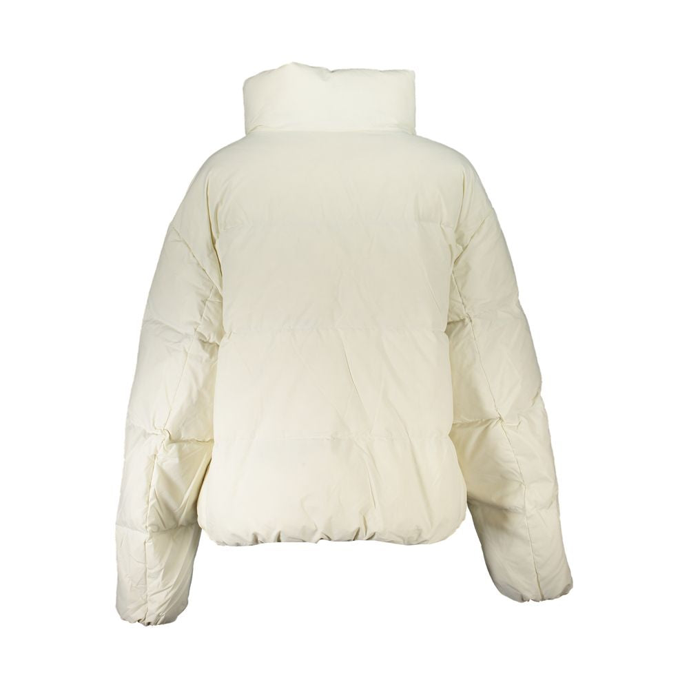 Calvin Klein Coats &amp; Jackets - Bianco Poliammide Women Jacket