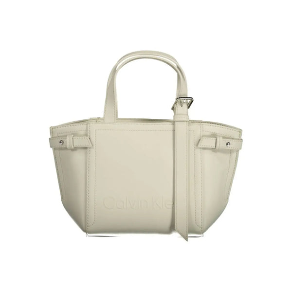 Calvin Klein - Bianco Polyester Women Handbag