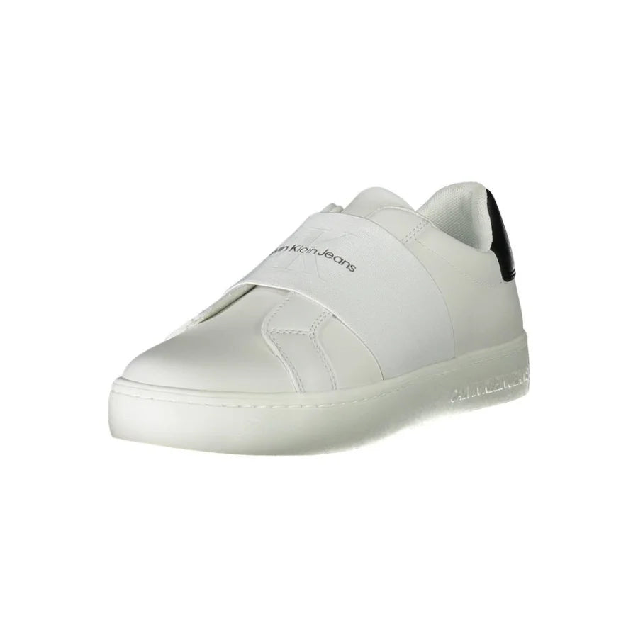 Calvin Klein Bianco Polyester Women Sneaker
