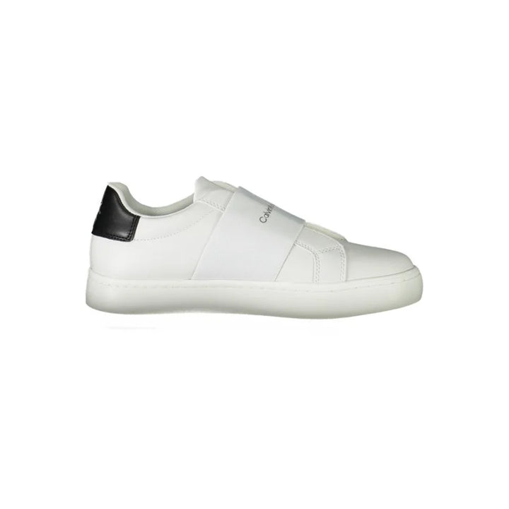 Calvin Klein Bianco Polyester Women Sneaker