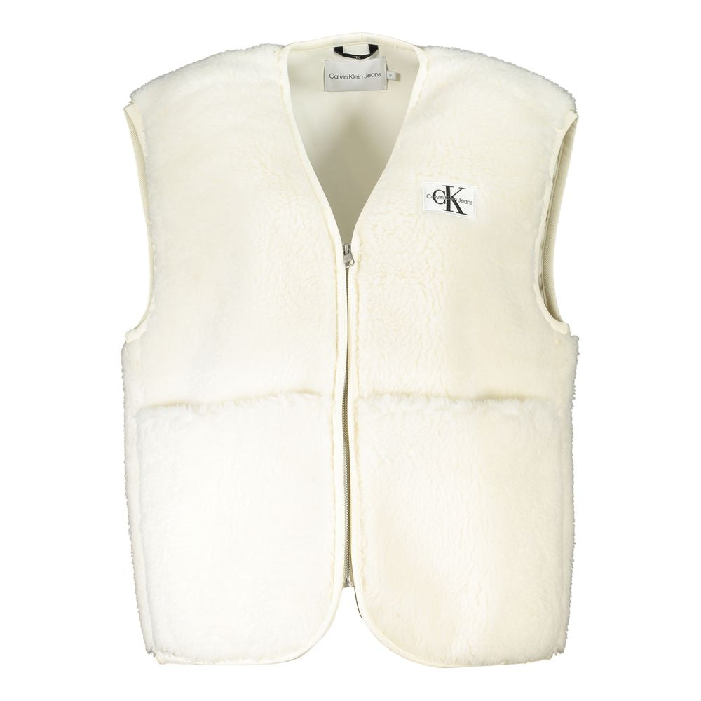 Calvin Klein Vests - Bianco Polyester Women’s Vest