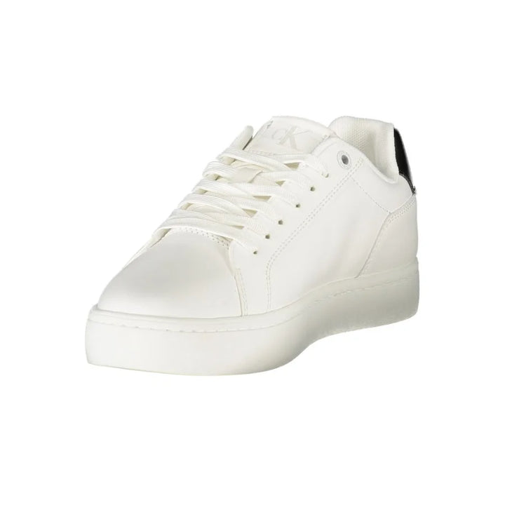 Calvin Klein Bianco Polyurethane Women Sneaker