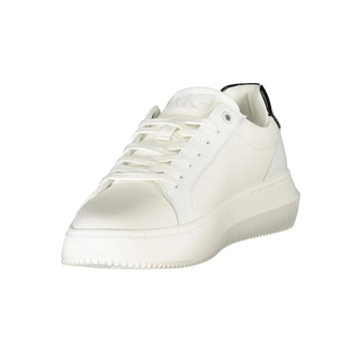 Calvin Klein Bianco Polyurethane Women Sneaker