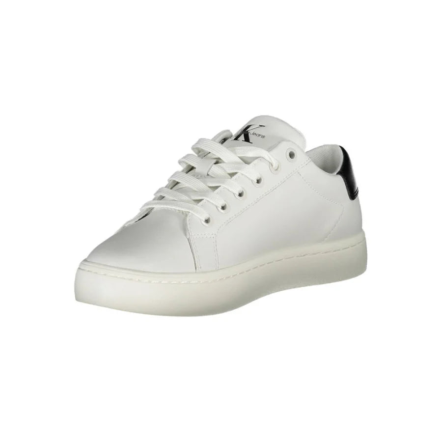 Calvin Klein Bianco Polyurethane Women Sneaker
