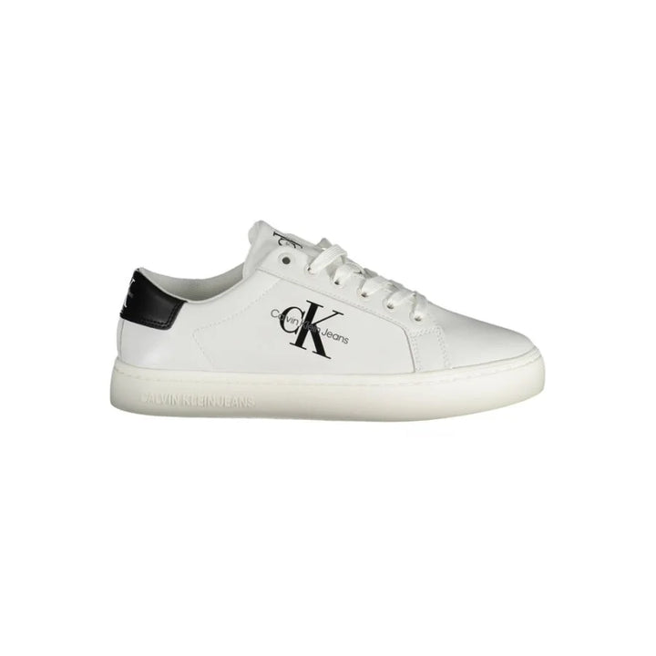 Calvin Klein Bianco Polyurethane Women Sneaker