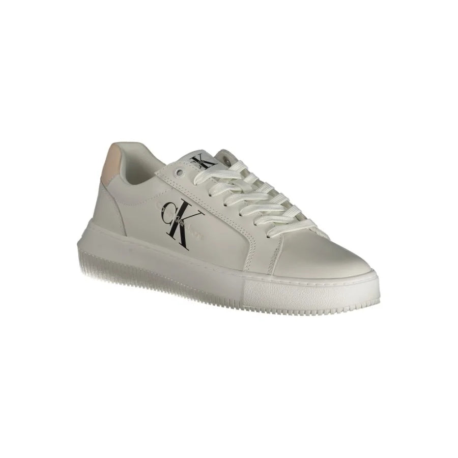 Calvin Klein Bianco Polyurethane Women Sneaker