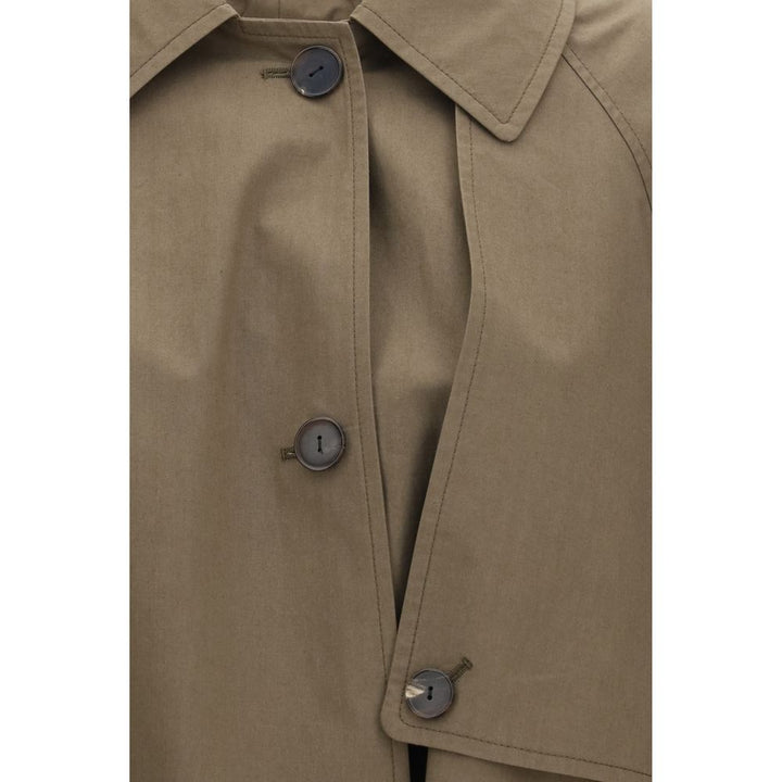 Calvin Klein Trench Coats - Bicolor Cotton Coat