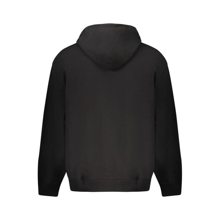 Calvin Klein Black Cotton Men Hoodie