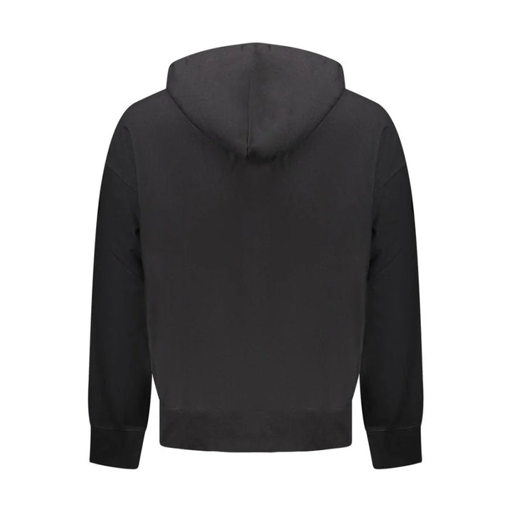 Calvin Klein Black Cotton Men Sweatshirt