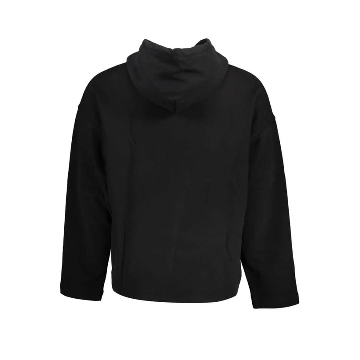 Calvin Klein Black Cotton Men Sweatshirt