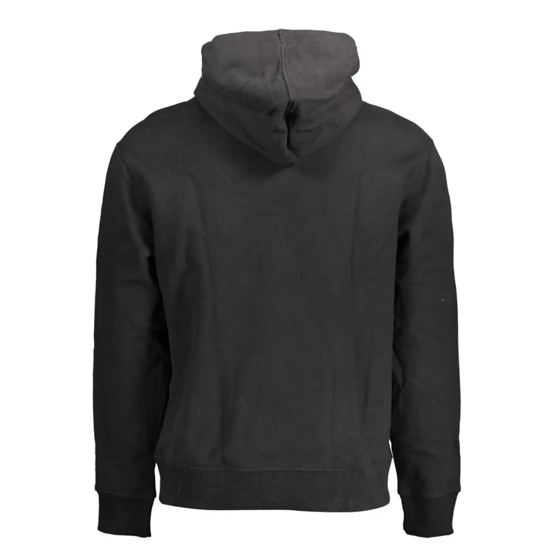 Calvin Klein Black Cotton Men Sweatshirt