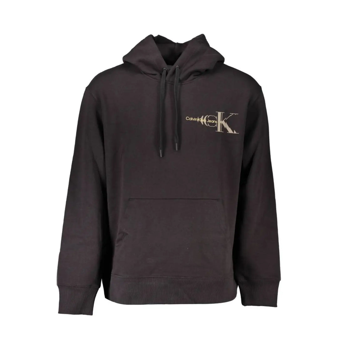 Calvin Klein Black Cotton Men’s Hoodie
