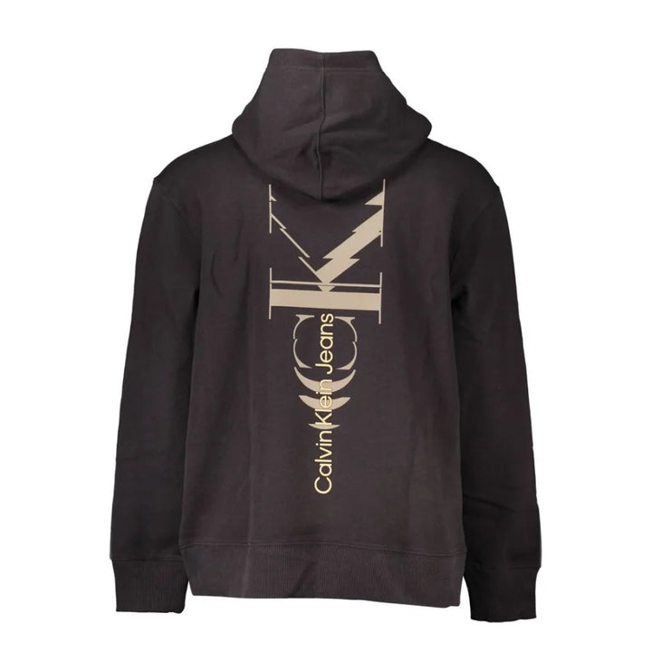 Calvin Klein Black Cotton Men’s Hoodie