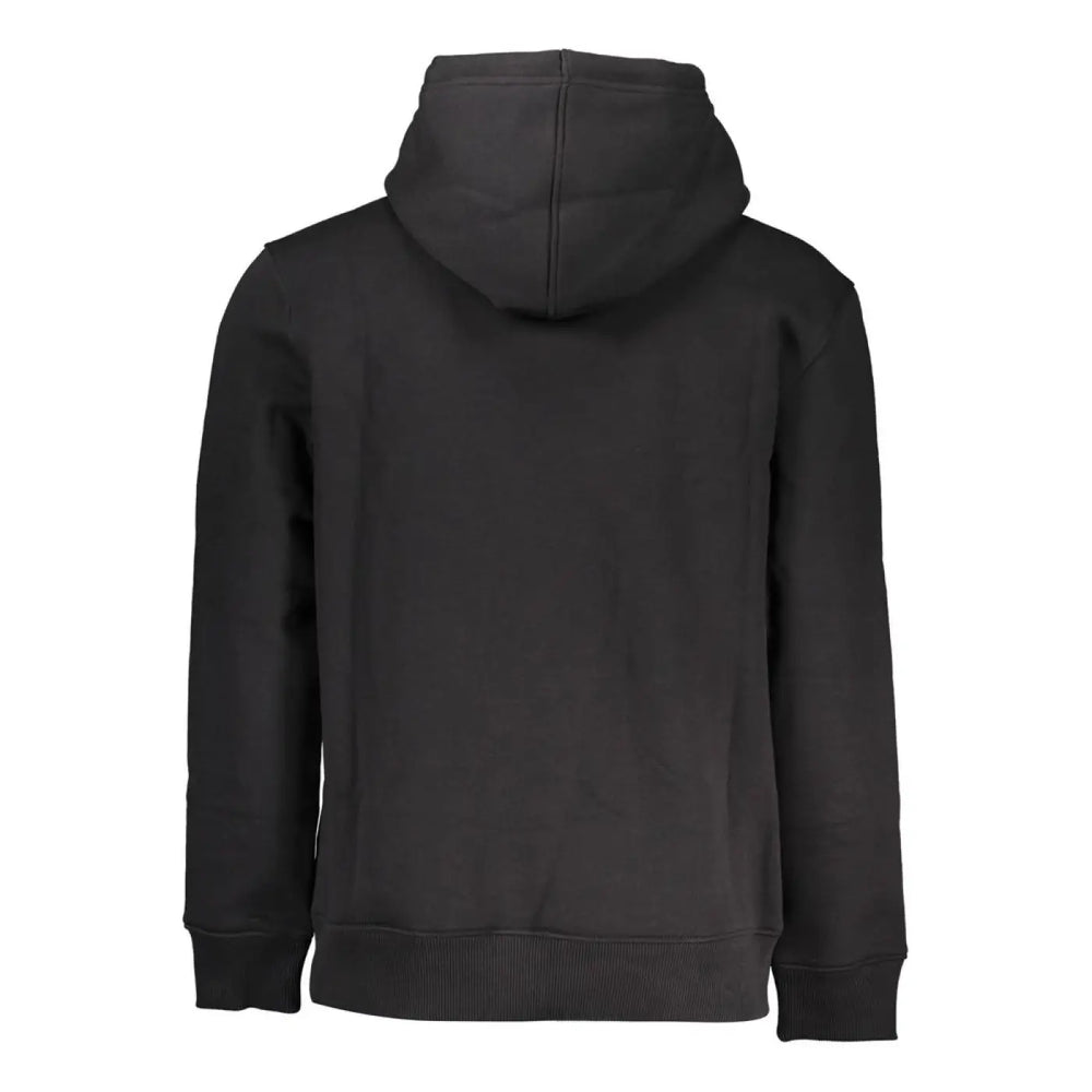 Calvin Klein Black Cotton Men’s Sweater Hoodie