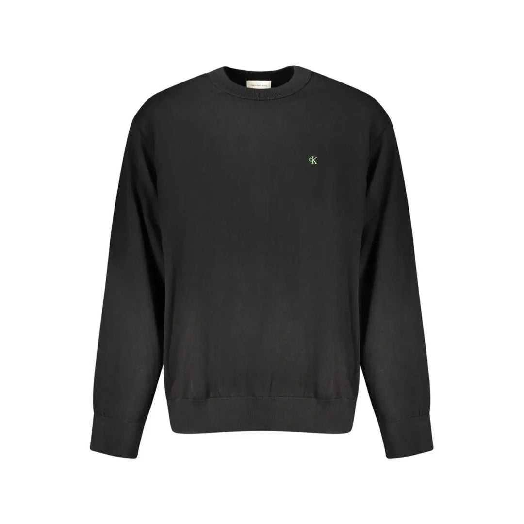 Calvin Klein Black Cotton Men’s Sweater