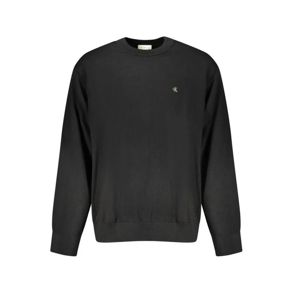 Calvin Klein Black Cotton Men’s Sweater