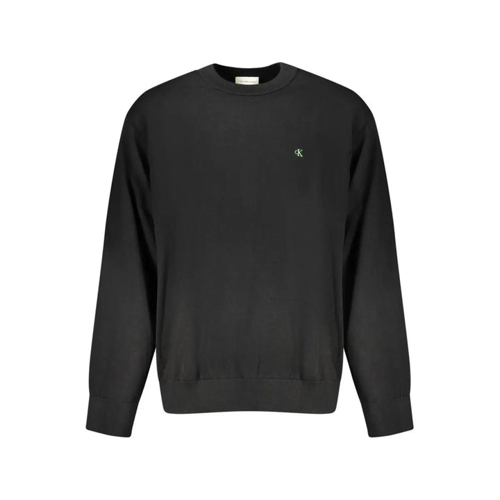 Calvin Klein Black Cotton Men’s Sweater