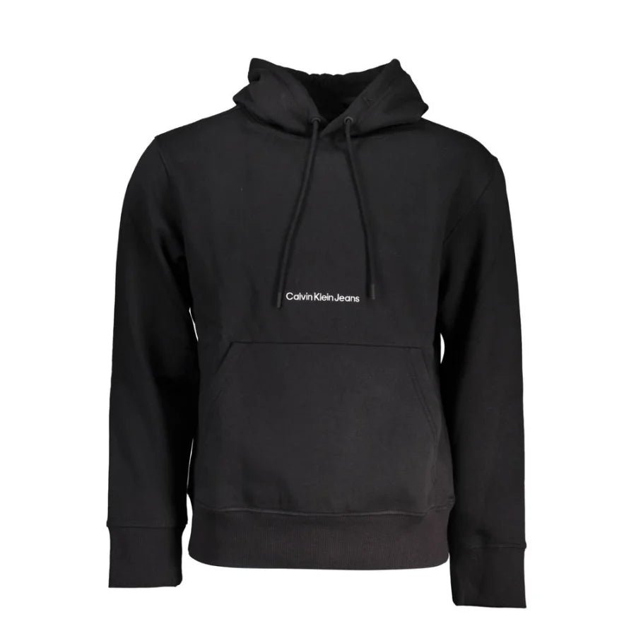 Calvin Klein Black Cotton Men’s Sweatshirt
