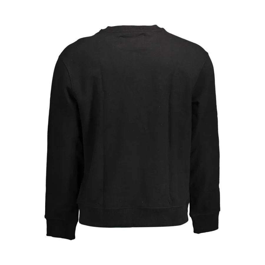 Calvin Klein Black Cotton Men’s Sweatshirt