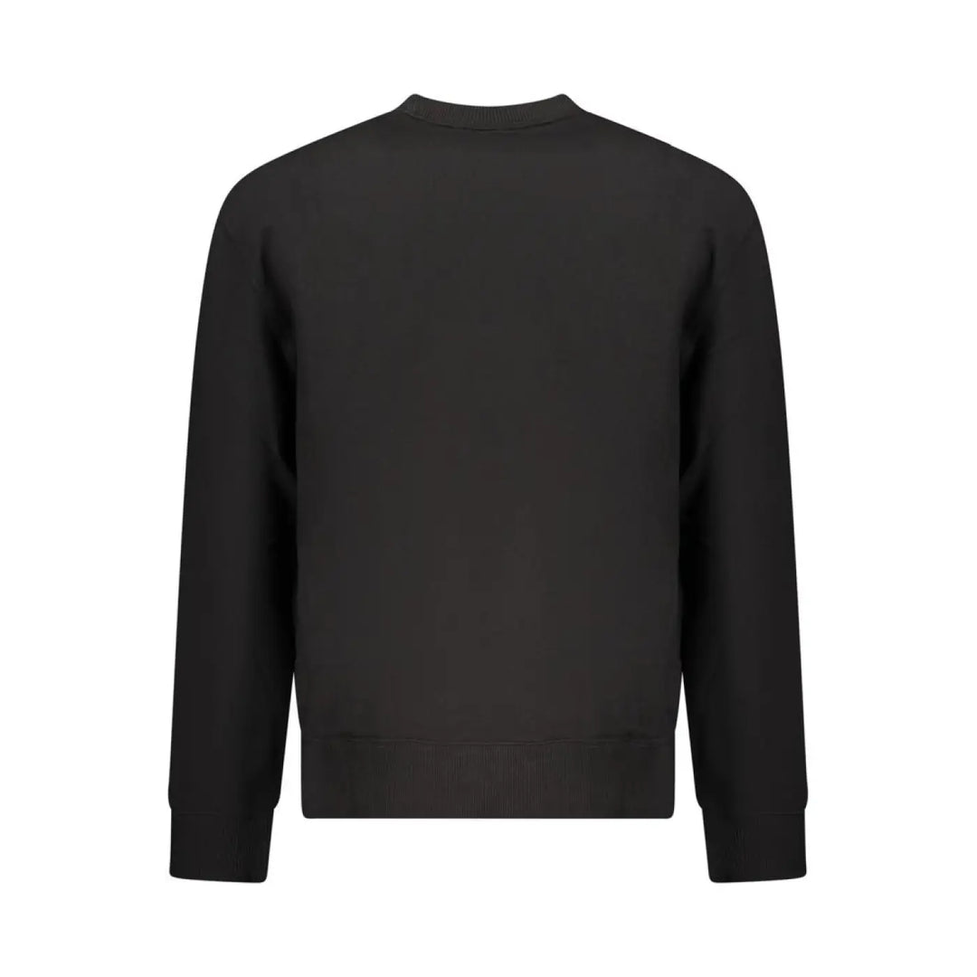 Calvin Klein Black Cotton Men’s Sweatshirt