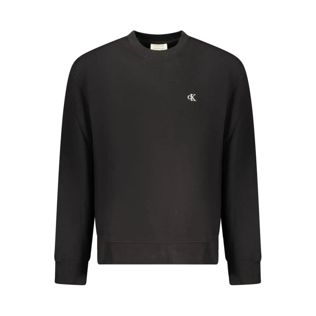 Calvin Klein Black Cotton Men’s Sweatshirt