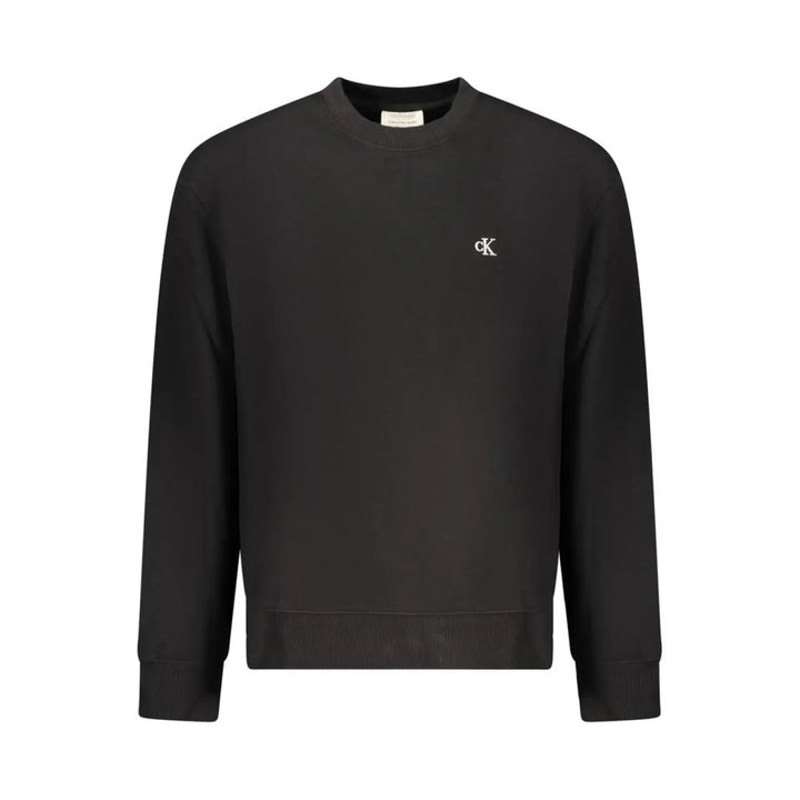 Calvin Klein Black Cotton Men’s Sweatshirt