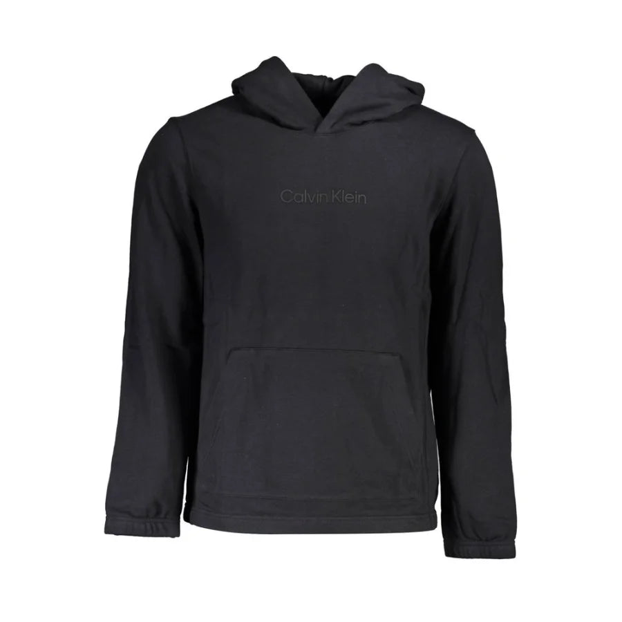 Calvin Klein Black Cotton Men’s Sweatshirt