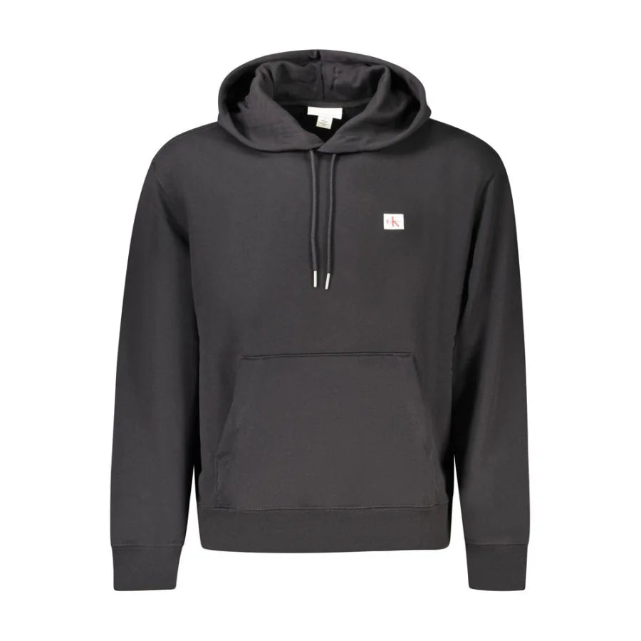 Calvin Klein Black Cotton Men’s Sweatshirt