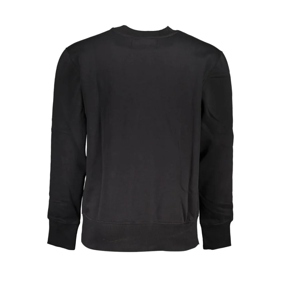 Calvin Klein Black Cotton Men’s Sweatshirt