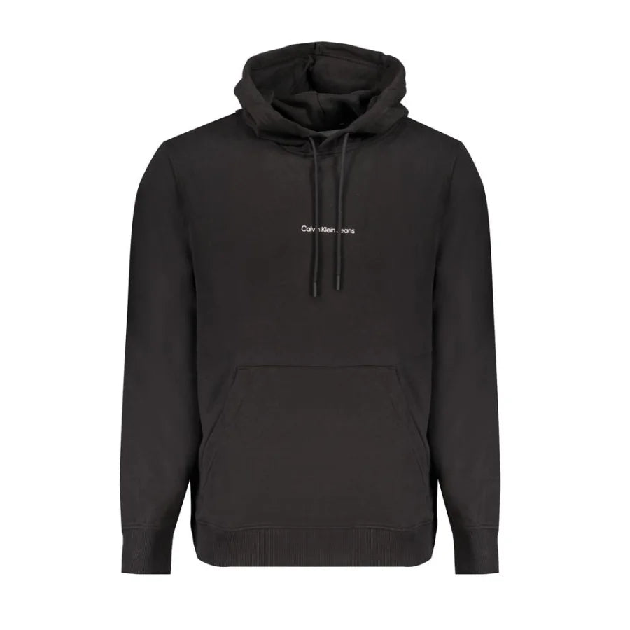 Calvin Klein Black Cotton Men’s Sweatshirt