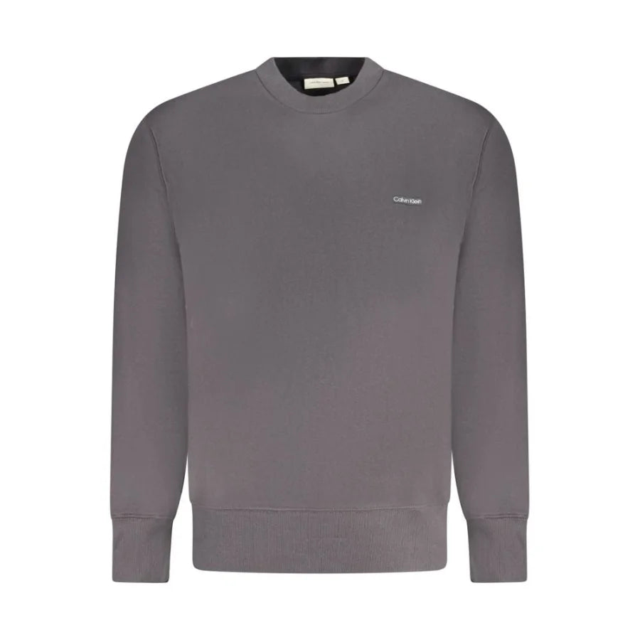 Calvin Klein Black Cotton Men’s Sweatshirt