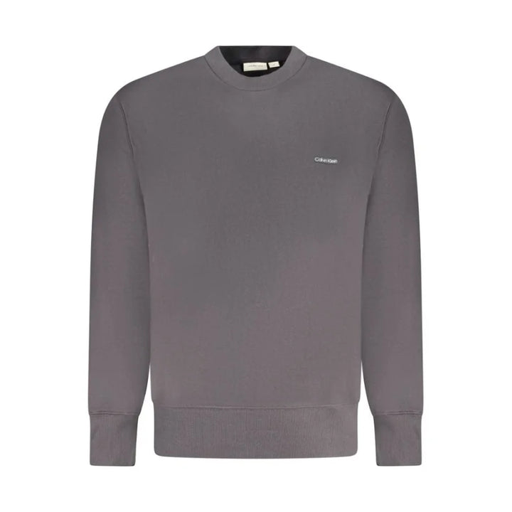 Calvin Klein Black Cotton Men’s Sweatshirt