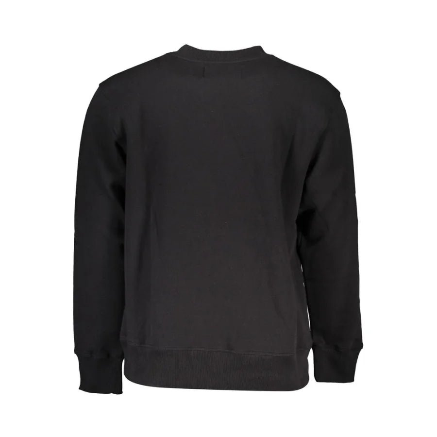 Calvin Klein Black Cotton Men’s Sweatshirt