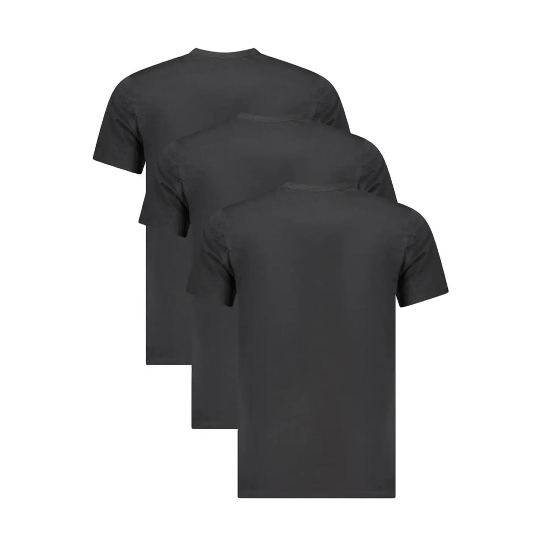 Calvin Klein Black Cotton Mens T-shirt