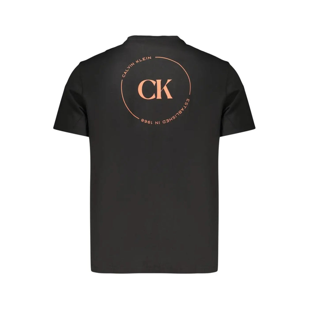 Calvin Klein Black Cotton Men’s T-shirt