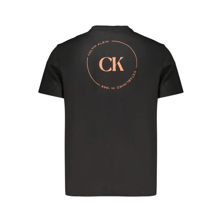 Calvin Klein Black Cotton Men’s T-shirt
