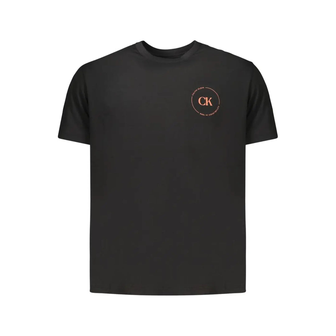 Calvin Klein Black Cotton Men’s T-shirt