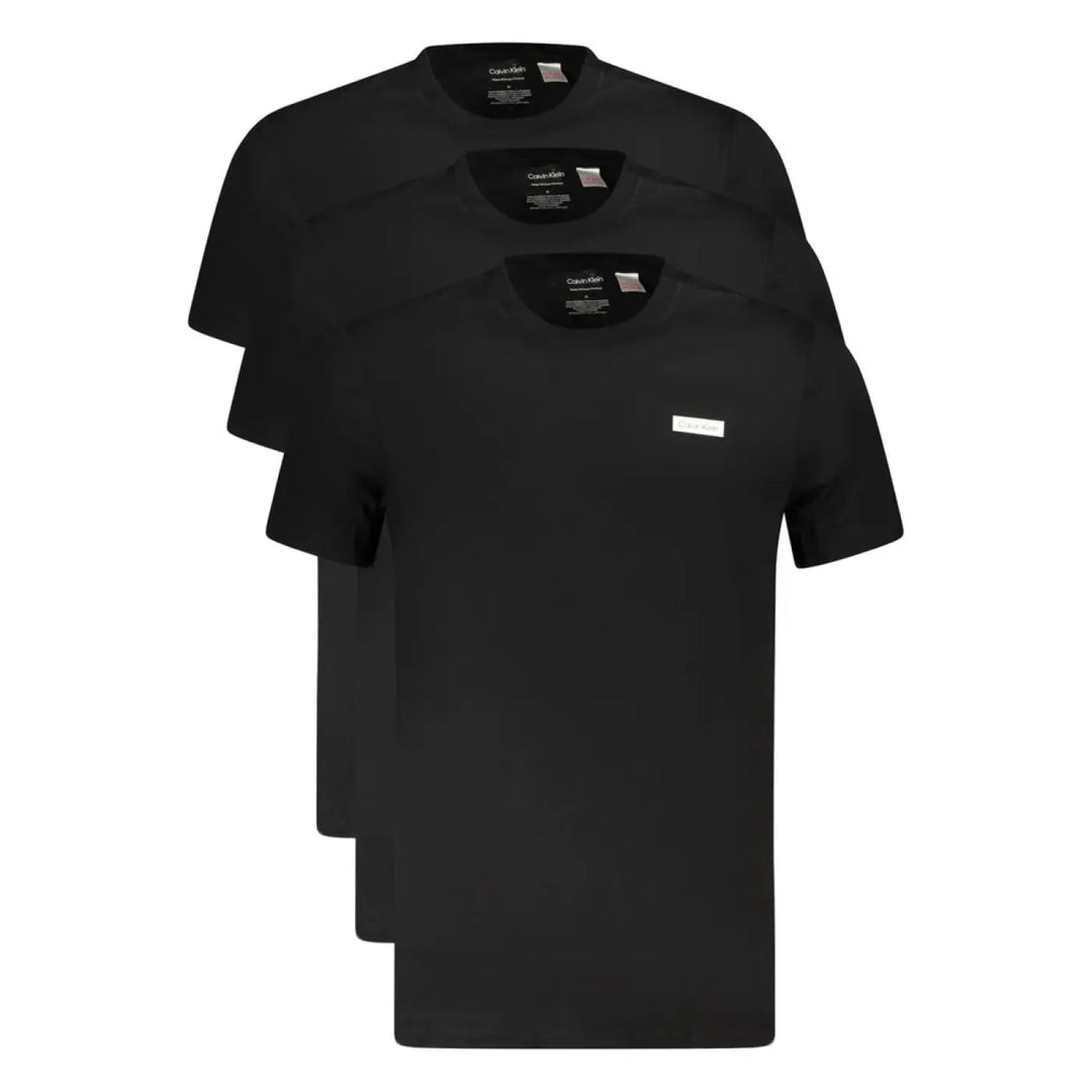 Calvin Klein Black Cotton Men’s Undershirt