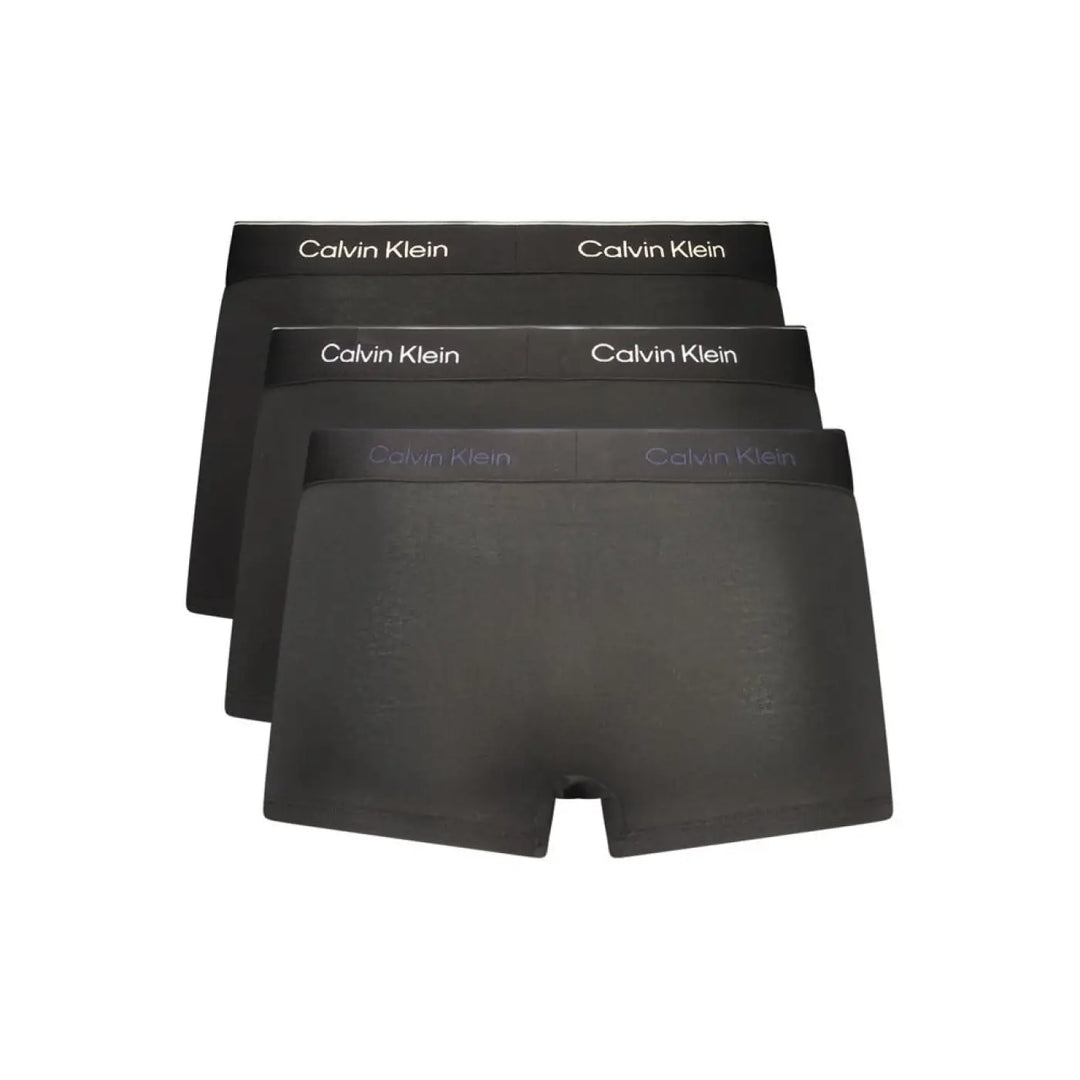 Calvin Klein Black Cotton Menswear Short