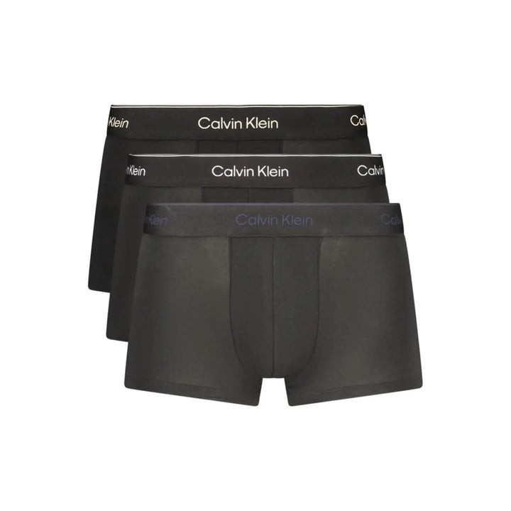 Calvin Klein Black Cotton Menswear Short