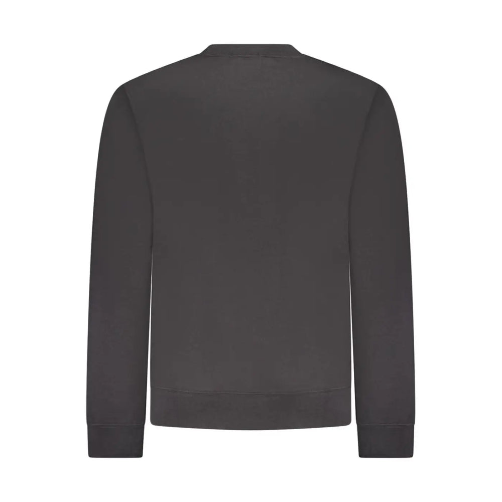 Calvin Klein Black Cotton Menswear Sweatshirt
