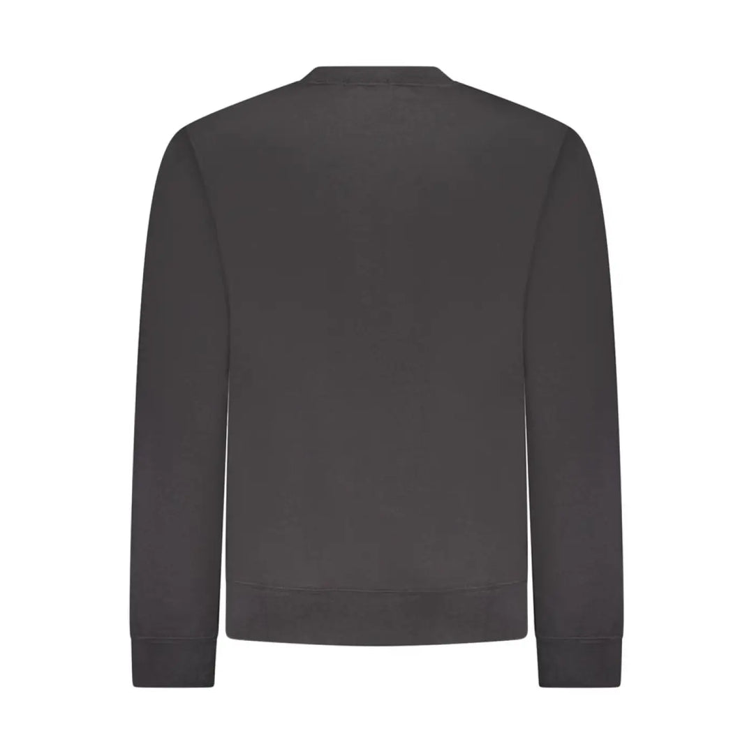 Calvin Klein Black Cotton Menswear Sweatshirt