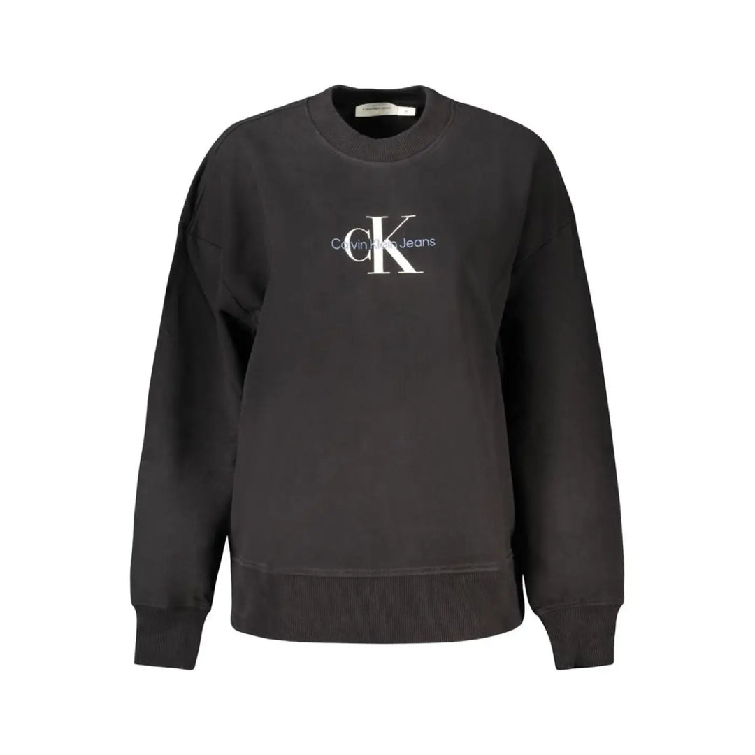 Calvin Klein Black Cotton Women Sweater