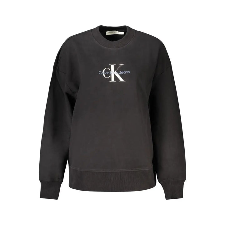 Calvin Klein Black Cotton Women Sweater